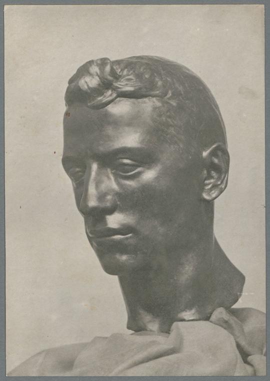 Kopf Francesco, 1899, Bronze