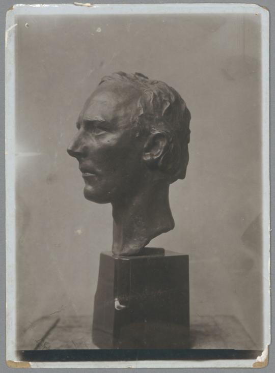 Porträt Ludwig Derleth, 1904, Bronze