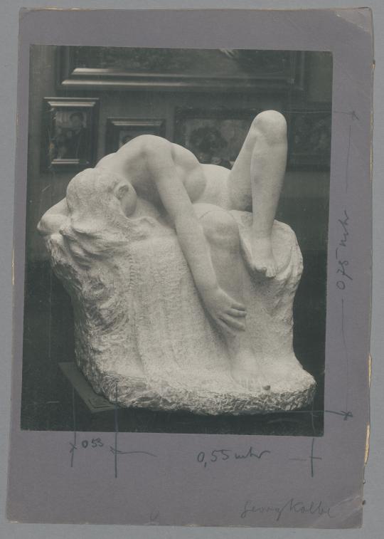 Brunnenfigur, 1908, Kalkstein