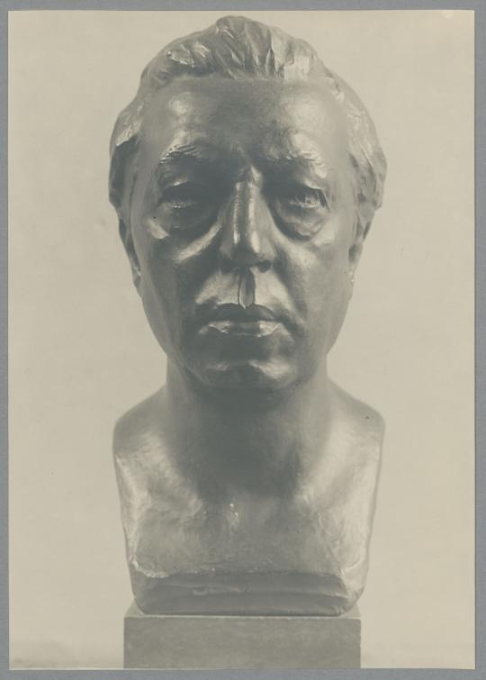 Porträt Conrad Ansorge, 1911, Bronze