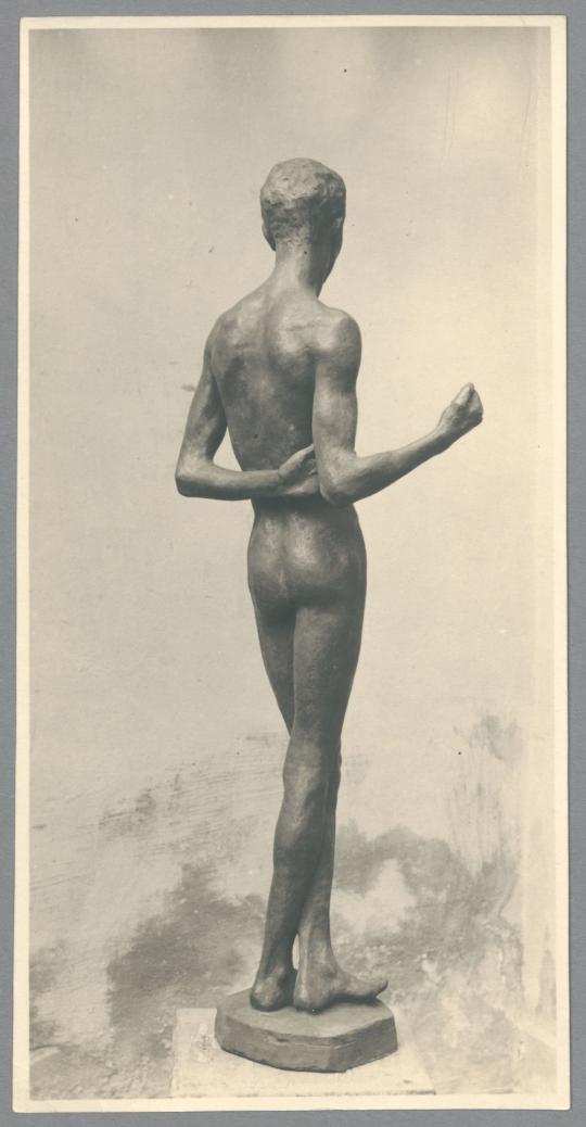 Statue eines Somali, 1912, Bronze