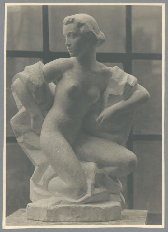 Brunnenfigur, 1919, Gips