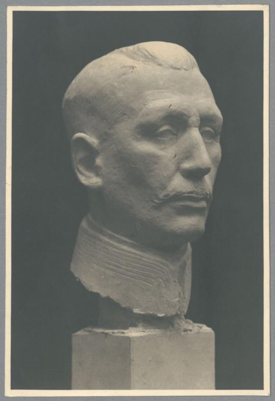Porträt Karl von Einem, 1915, Gips