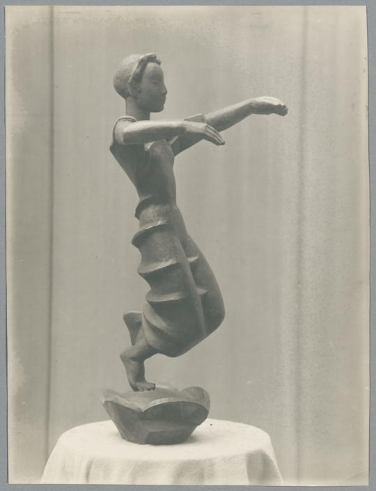 Javanische Tänzerin, 1920, Bronze