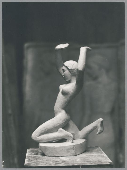 Meerweibchen, 1921, Gips