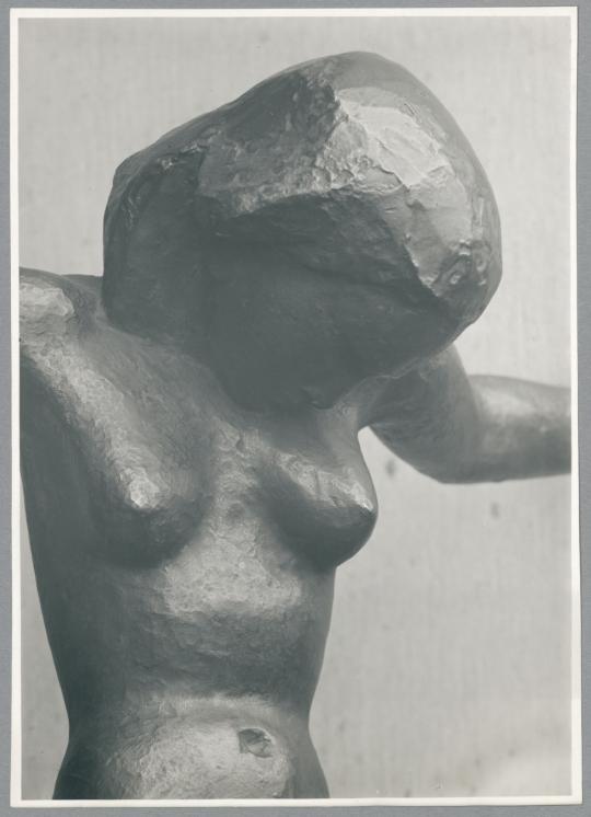 Klage, Detail, 1921, Bronze