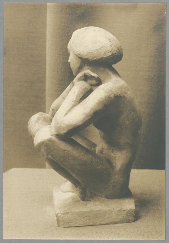 Sitzende,1923, Gips