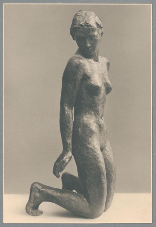 Kniende, 1926, Bronze