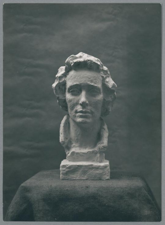 Porträt Benjamine Kolbe, 1926, Gips