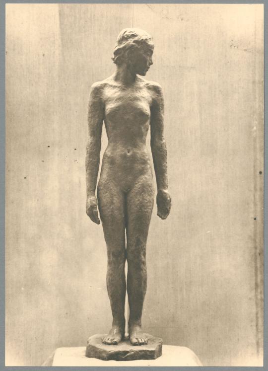 Junge Frau, 1926, Gips