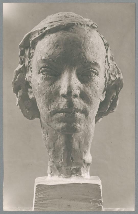 Porträt Gret Palucca, 1926, Gips oder Ton