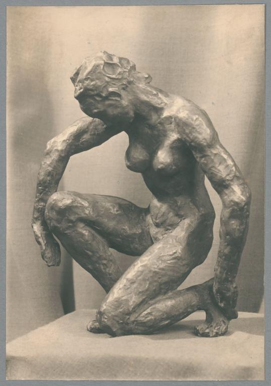 Kleine Pietà, 1928, Bronze