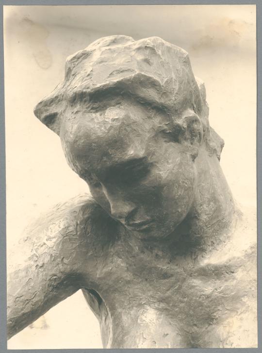 Pietà, Detail, 1929, Bronze