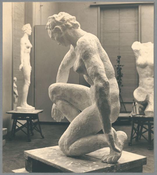 Pietà, 1929, Gips