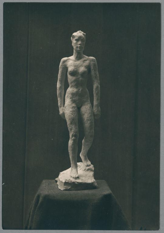 Kleine Laufende, 1928, Gips