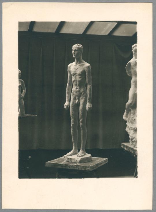 Junger Mann, 1927/28, Gips
