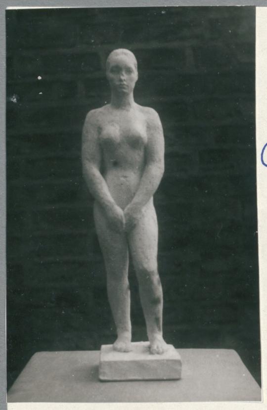 Statuette, 1930, Gips