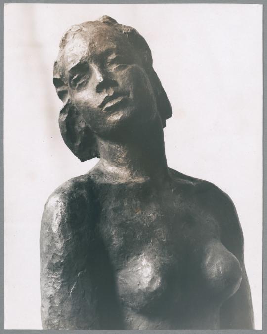 Kniende, Detail, 1930, Bronze