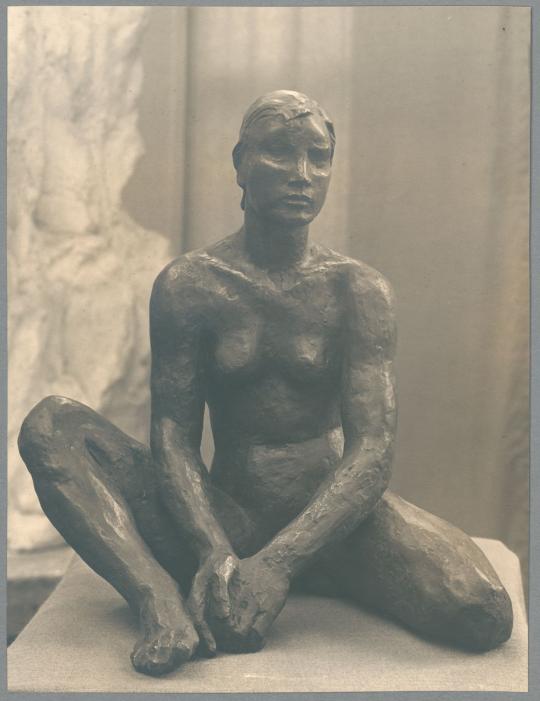 Sitzende, 1930, Bronze