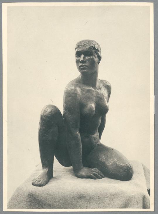 Hockende, 1931, Bronze