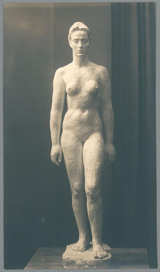 Studie Stehende Frau, 1932, Gips