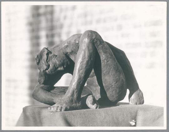Niedergebeugte, 1932, Bronze