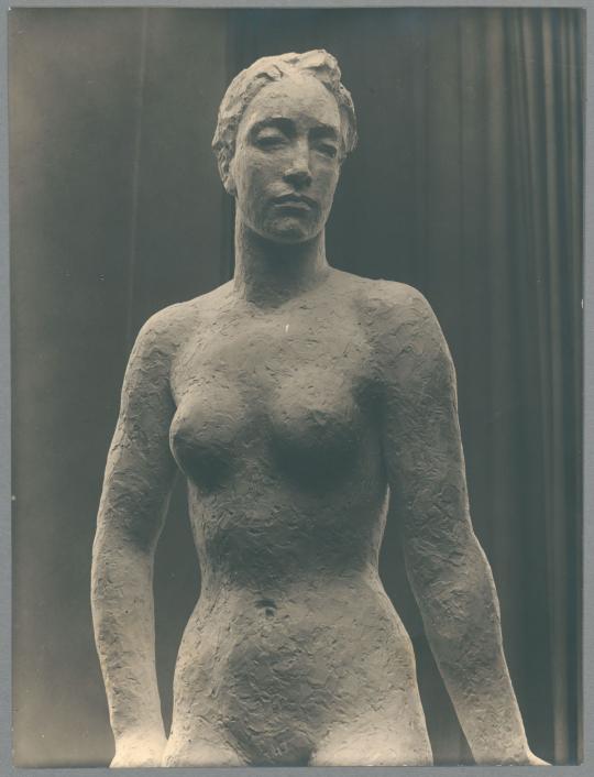 Ariadne, Detail, 1932, Gips