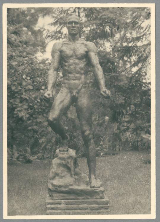 Zarathustras Erhebung IV, 1943/47, Bronze