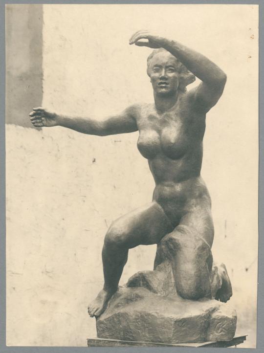 Große Verkündung, 1934/37, Bronze