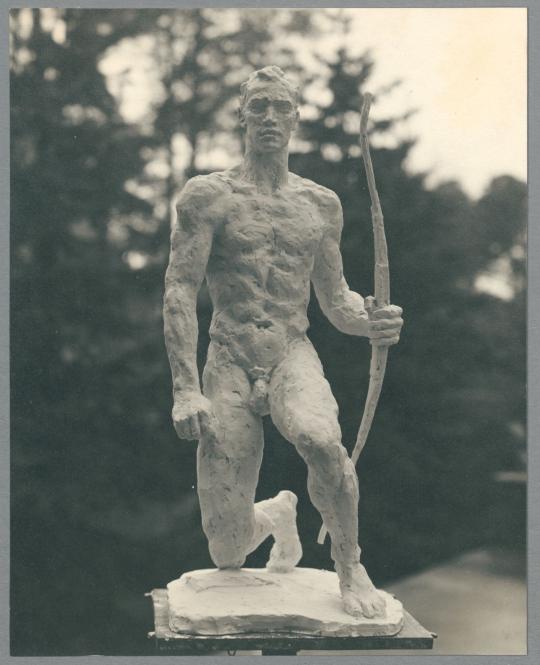 Modell Wächter, 1937, Gips