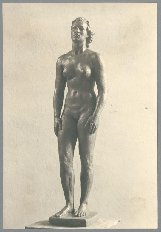 Entwurf Junges Weib, 1938, Bronze