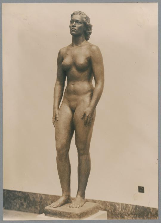 Junges Weib, 1938, Bronze