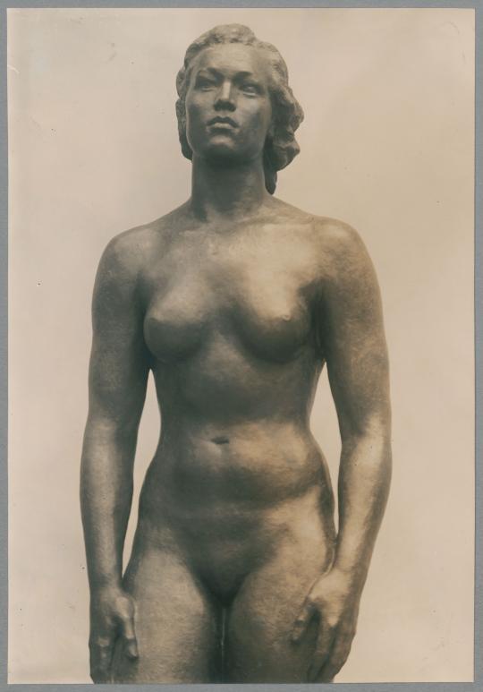 Junges Weib, 1938, Bronze, Detail