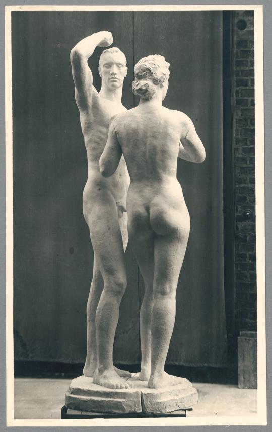 Mars und Venus I, 1940, Gips