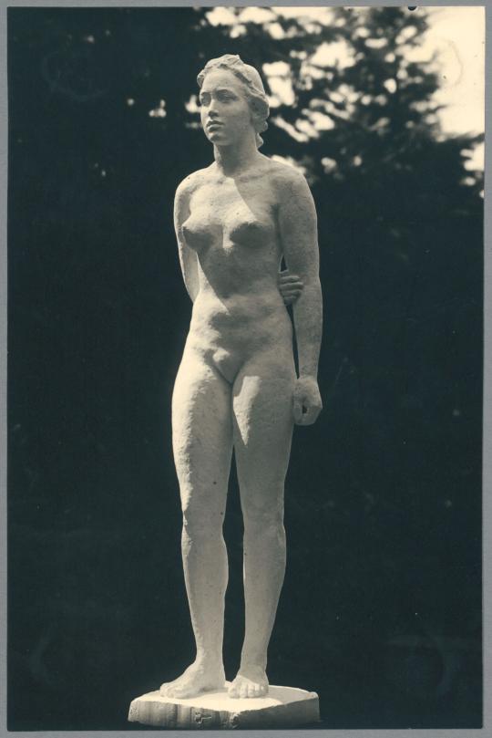 Lauschende, 1942, Gips