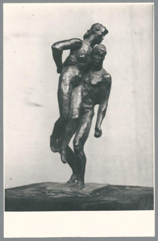 Theseus und Antiope, 1946, Bronze