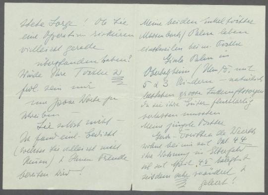 Briefwechsel zwischen Elisabeth von der Heydt und Georg Kolbe