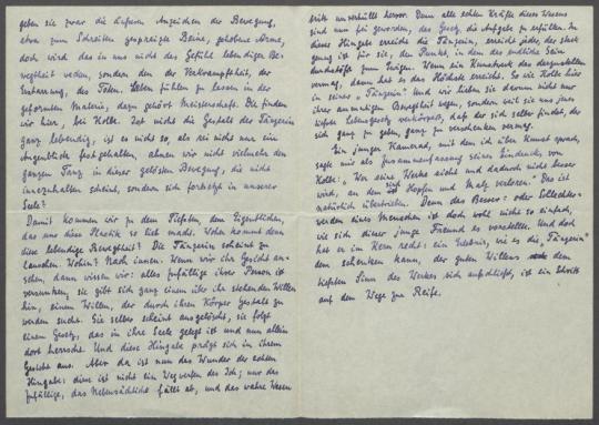 Briefe von Heinrich Steinbrinker an Georg Kolbe