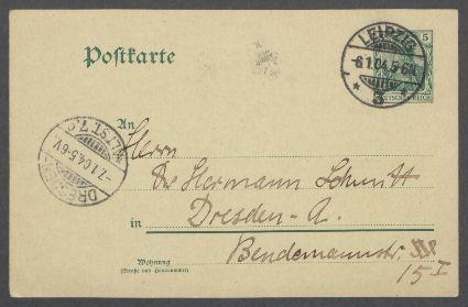 Brief von Georg Kolbe an Hermann Schmitt