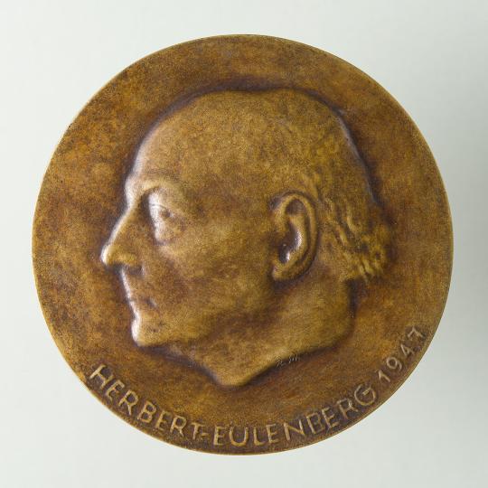Medaille Herbert Eulenberg