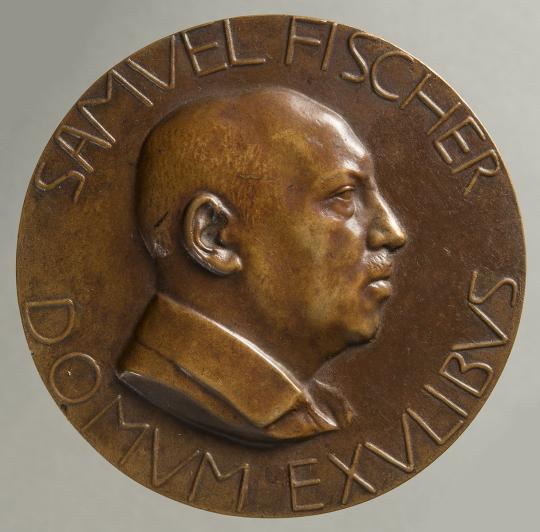 Medaille Samuel Fischer