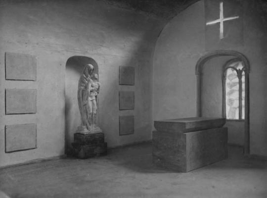 Grabkapelle Thyssen mit Pietà, Entwurf I