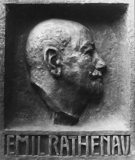 Porträtrelief Emil Rathenau
