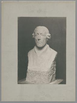 Porträt Friedrich der Große, 1906/07, Marmor
