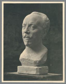 Porträt Francisco d´Andrade, 1911, Gips