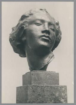 Kopf der Tänzerin, 1911/12/29, Bronze