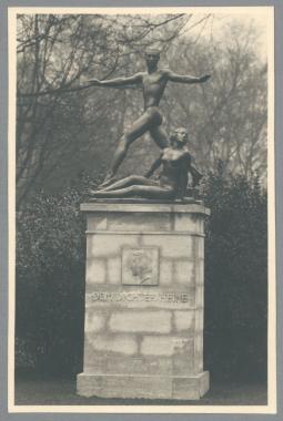 Heine-Denkmal für Frankfurt am Main, 1912/13, Bronze