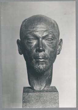 Porträt Dr. Georg Swarzenski, 1915, Bronze