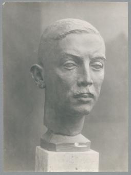 Porträt Richard von Kühlmann, 1917/18, Bronze