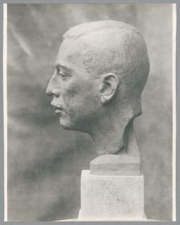 Porträt Richard von Kühlmann, 1917/18, Bronze